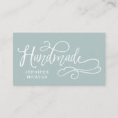 手作お洒落り名刺名刺 名刺 (正面)