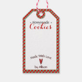 手作りと手作り・ Cookie |工芸品・宛先 |開始 ギフトタグ (正面)