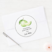 手作りのためだけのグアバラベル ラウンドシール (封筒)