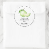 手作りのためだけのグアバラベル ラウンドシール (バッグ)