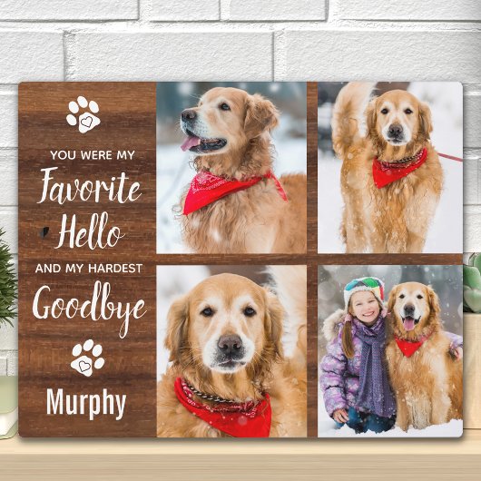 手作りのぬくもりあふれるペットの思い出写真 フォトプラーク