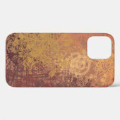 手作りのアートテクスチャカラフルー。モダンアートワークS Case-Mate iPhoneケース (裏面 (横))