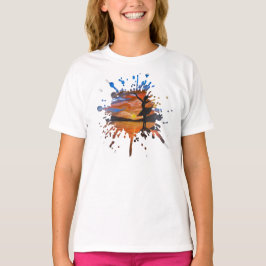 手作りのアート作品 / sunsoと踊る tシャツ
