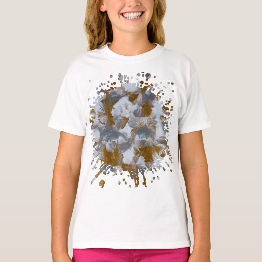  手作りのアート作品  Tシャツ (正面)