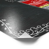 手作りのカクテル ドリンク 黒板 サイン (角)