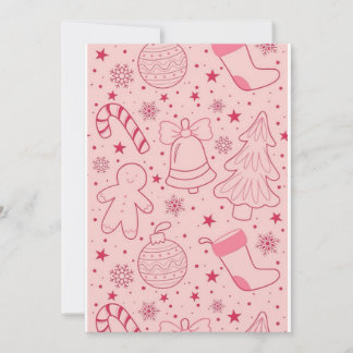 手作りのクリスマスカード 2025 招待状