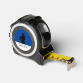 手作りのシルエット メジャー (傾斜)