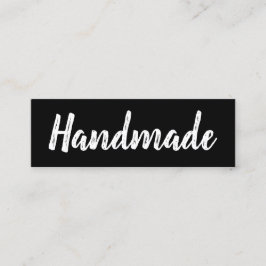 手作りのミニマリモダンスト·シンプル（白黒） スキニー名刺