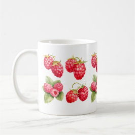 手作りのラズベリーアートマグ コーヒーマグカップ