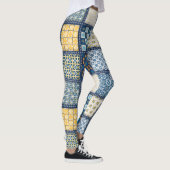 手作りのヴィンテージキルト織物。かわいいレギング レギンス (右)