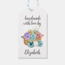 手作りの愛を込めて編みました