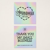 手作りの手作りビジネス感謝していあなた (正面&裏面)
