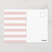 手作りの極上スイーツを注文してくれるかわいい少年 ポストカード (裏面)