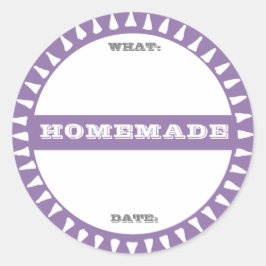 手作りの瓶に貼るパステルカラーの可愛いラベル ラウンドシール