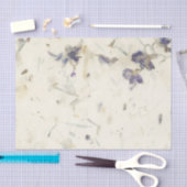 手作りの自然な風貌のドライフラワー 薄葉紙 (クラフト)