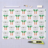 手作りの贈り物を小妖精や小人名で作った 薄葉紙 (クラフト)