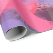 手作りの超現実的な抽象芸術パターン。モダン芸術的 ラッピングペーパー (ロールコーナー)