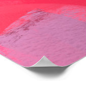 手作りの超現実的抽象芸術パターン。モダン芸術的 ポスター (角)