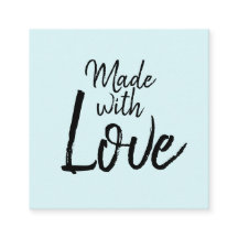 手作りの青いミニマリストソモダンーシャルメディア