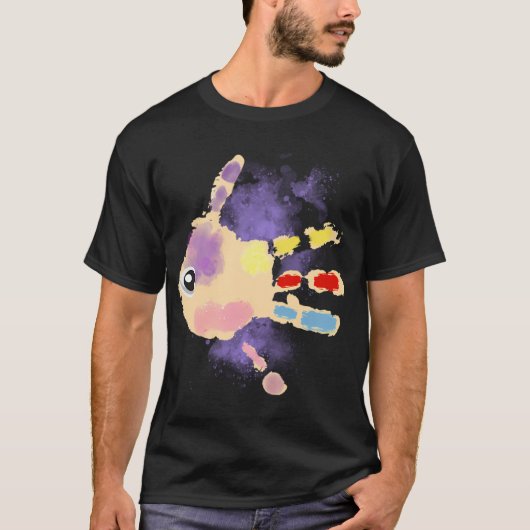 手作りの魚 Tシャツ (正面)