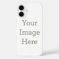 手作りのBarely There iPhone 16ケース
