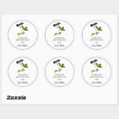 手作りはあなたのためのエルダーベリーラベル ラウンドシール (シート)