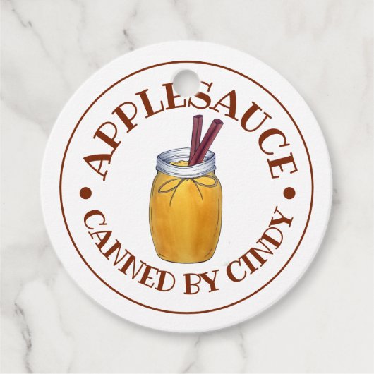 手作りアップルソースホーム缶詰by フェイバータグ (正面)