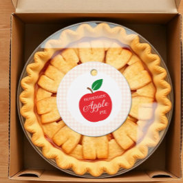 手作りアップルパイ ベビーシャワー フェイバータグ