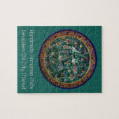 手作りアルメニアドセラミックプレート ジグソーパズル (横)