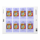 手作りアロマセラピーポプリのラベル ラベル (フルシート)