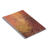 手作りアート。テクスチカラフルャ。アートワークモダン。S ノートブック (右側)