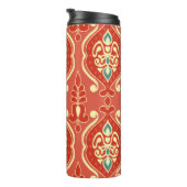 手作りイカット:エスニックボホ生地 タンブラー (回転右)