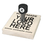 手作りウェブサイトビジネスロゴのカスタム ラバースタンプ (スタンプ)