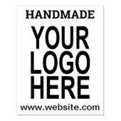 手作りウェブサイトビジネスロゴのカスタム ラバースタンプ (インプリント)
