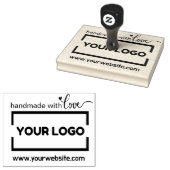 手作りウェブサイトビジネスロゴカスタムゴム ラバースタンプ (押印)