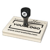 手作りウェブサイトビジネスロゴカスタムゴム ラバースタンプ (スタンプ)