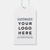 手作りウェブサイトビジネスロゴカスタム製品 ギフトタグ (正面)