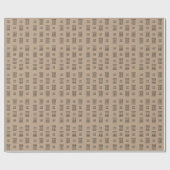 手作りウェブサイトビジネスロゴ ラッピングペーパー (フラット)