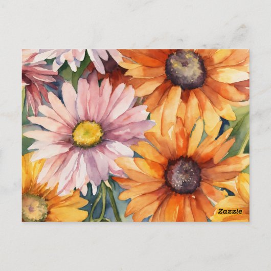 手作りエレガントのクリスマスカード ポストカード (裏面)