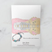 手作りエレガントジュエリー&ビーズありがとう サンキューカード (内部)