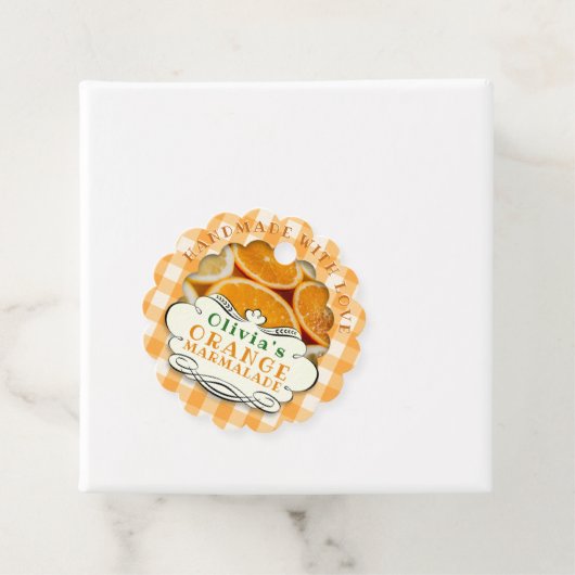 手作りオレンジマーマレード フェイバータグ (インサイチュ)