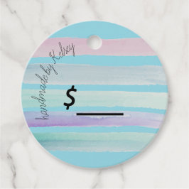 手作りカスタムの市場価格ラベル フェイバータグ