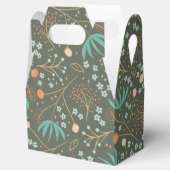 手作りカラフルのクリスマスフローラ フェイバーボックス (オープン)