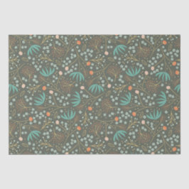 手作りカラフルのクリスマスフローラ 薄葉紙