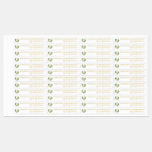 手作りカリフラワー漬物薄いラベル ラベル (シート)