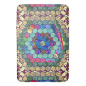 手作りキルト バスマット (正面縦)