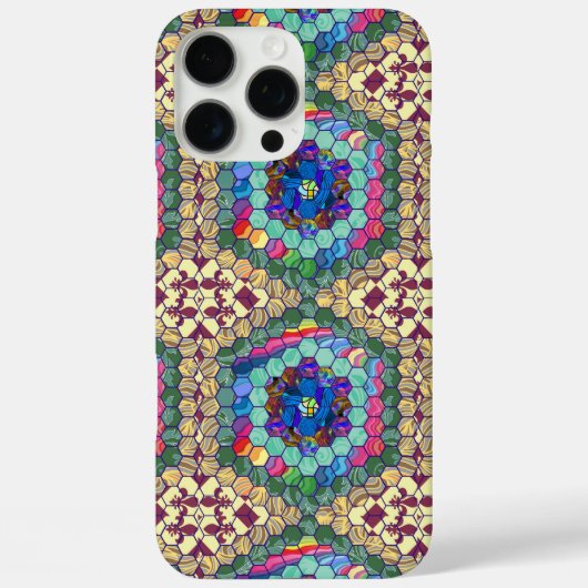 手作りキルト Case-Mate iPhoneケース (裏面)