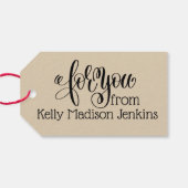 手作りギフトラベル ギフトタグ (裏面横)