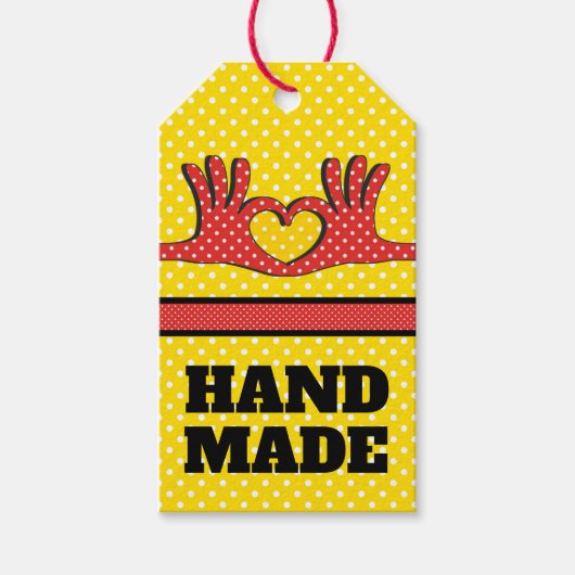 手作りギフトラベル ギフトタグ (正面)