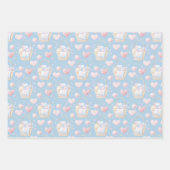 手作りギフト編み物 ラッピングペーパーシート (正面2)